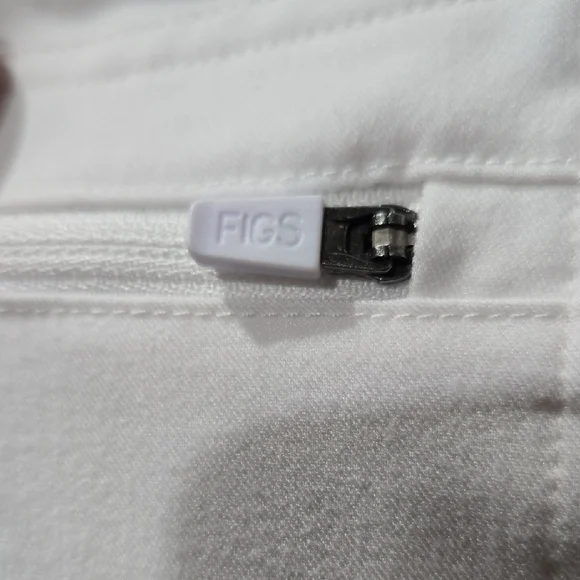 Figs White Zamora Jogger Scrub Pants - Picture 3 of 13